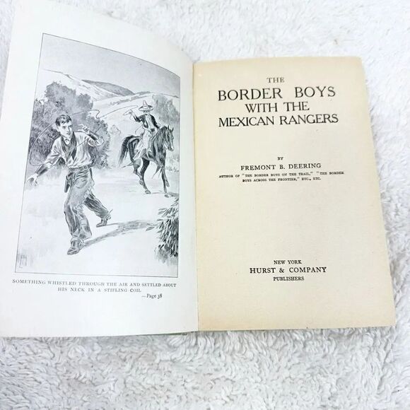 The Border Boys with the Mexican Rangers Chapter Book Hardback Illustrated 1911 - Picture 5 of 8